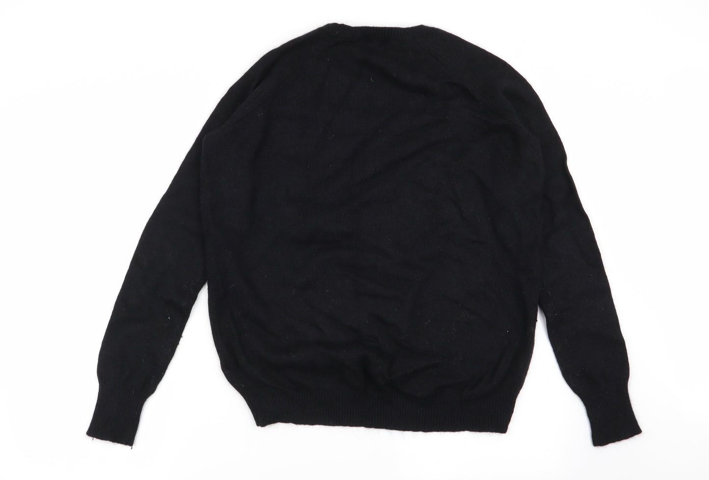 H&M Womens Black   Pullover Jumper Size 10