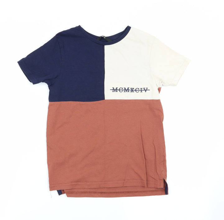 Asda George Boys Multicoloured   Basic T-Shirt Size 7-8 Years