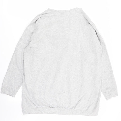 Avenue Womens Grey   Pullover Jumper Size 16