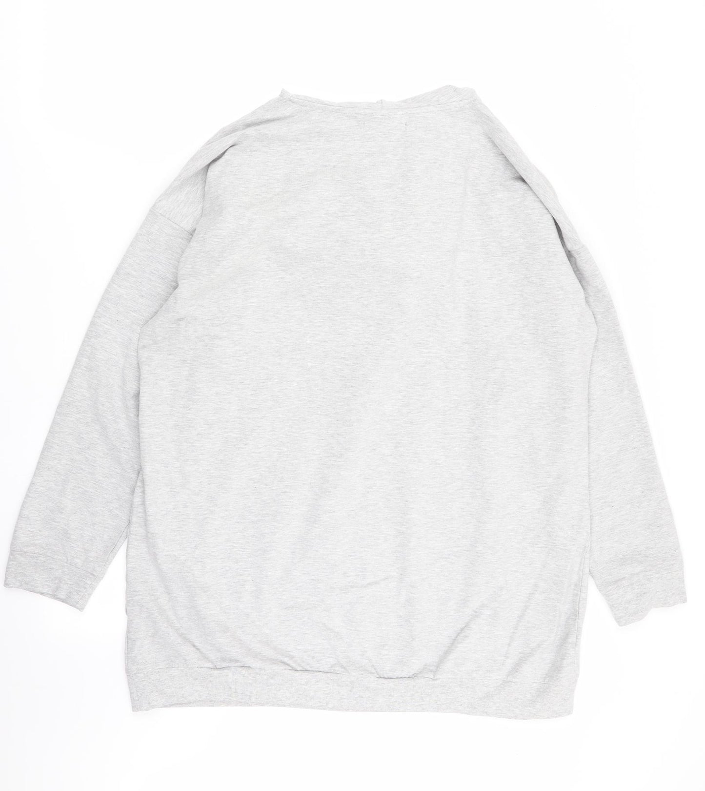 Avenue Womens Grey   Pullover Jumper Size 16