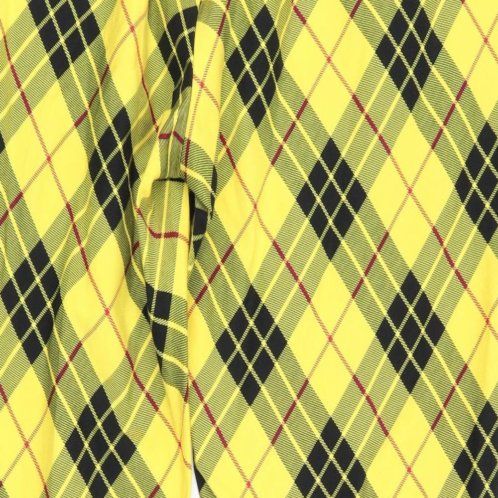 royal and awesome Mens Multicoloured Check  Trousers  Size 44 L34 in