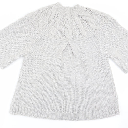 Chilli Pepper Womens Grey   Cardigan Jumper Size L