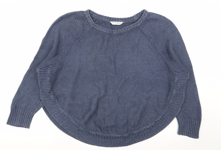 Miss Selfridge Womens Blue   Pullover Jumper Size 8