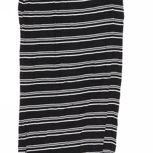 Primark Womens Multicoloured Striped  Flare Skirt Size 10