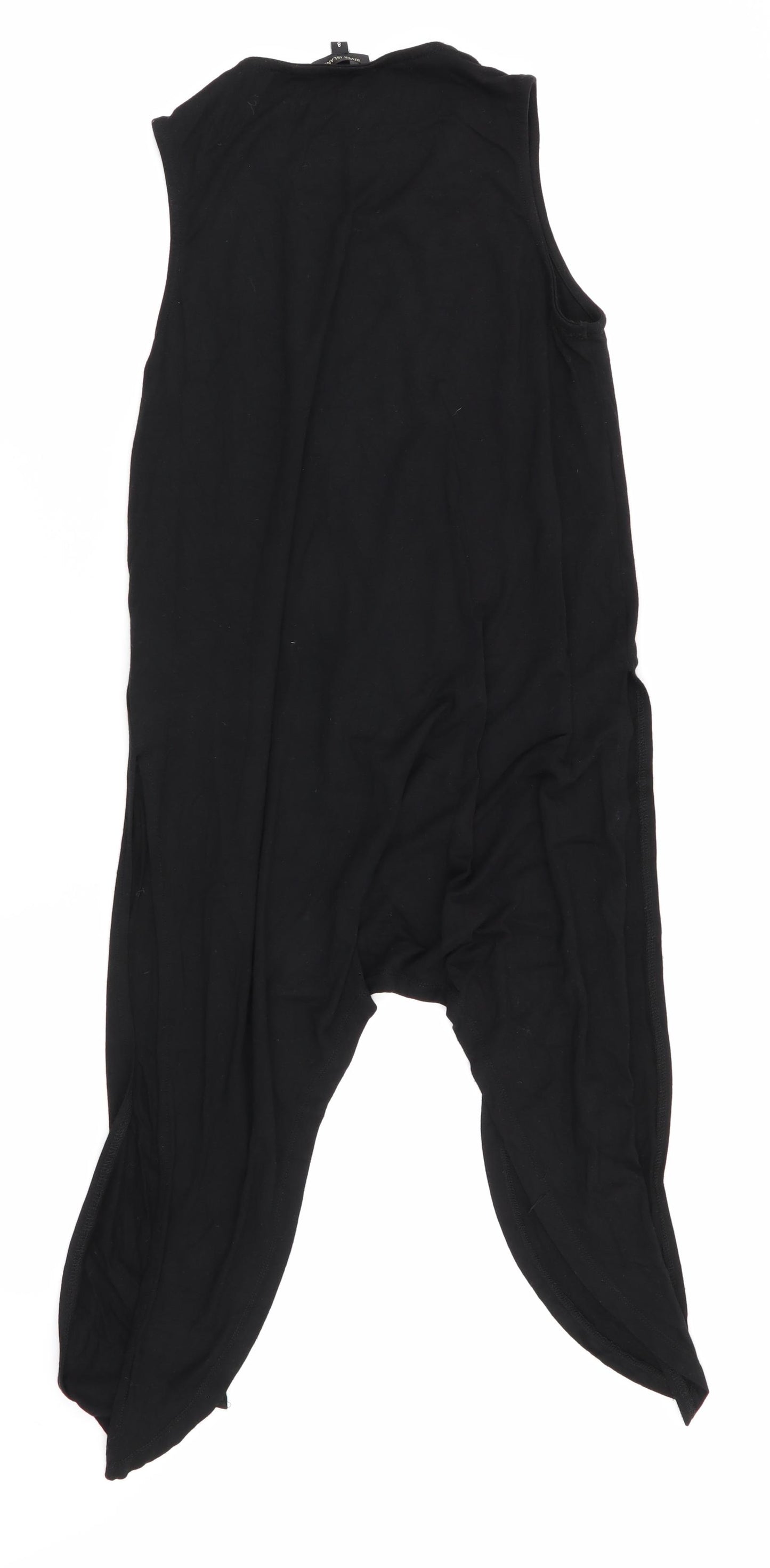 River Island Womens Black   Basic Tank Size 8