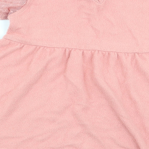 Matalan Girls Pink   Fit & Flare  Size 9-12 Months