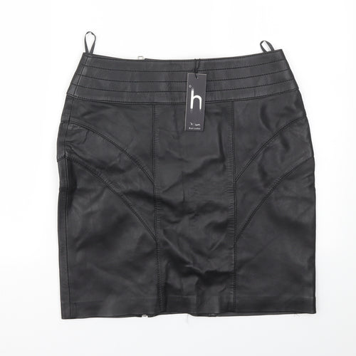 Helium Womens Black   A-Line Skirt Size M