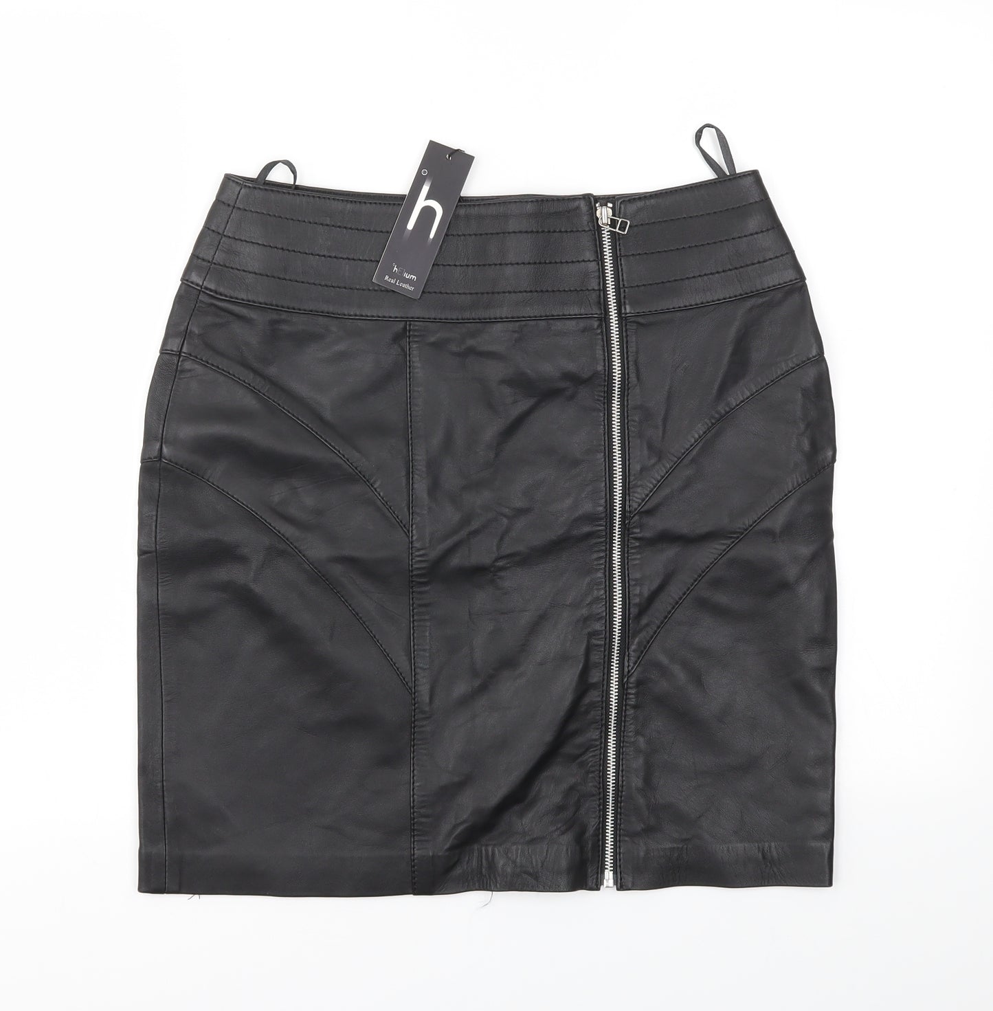Helium Womens Black   A-Line Skirt Size M