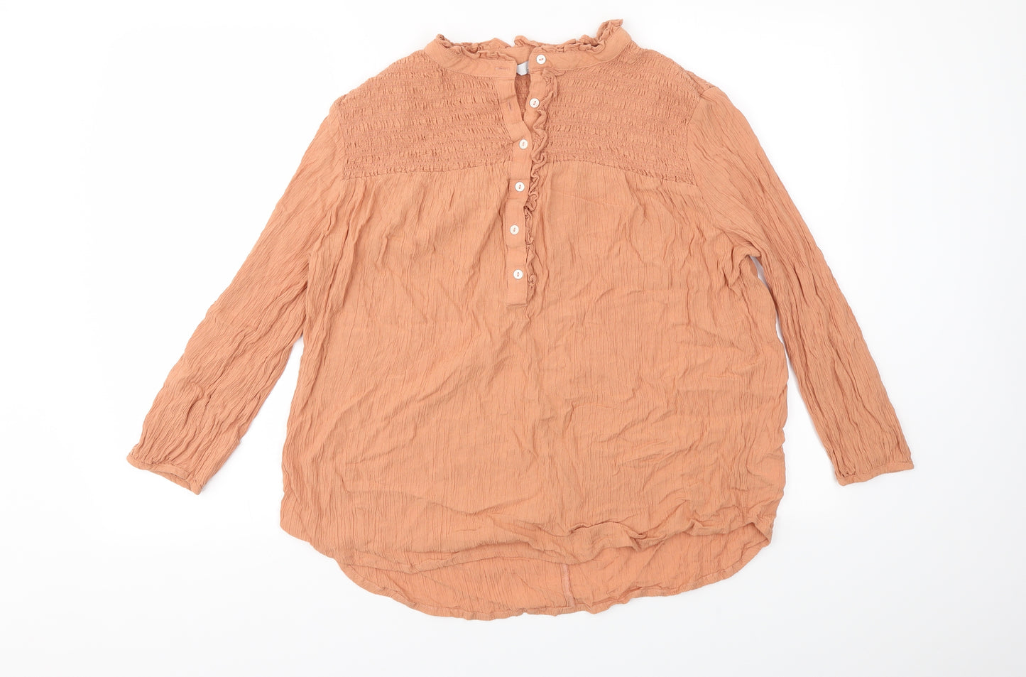 NEXT Womens Orange   Basic Blouse Size 14