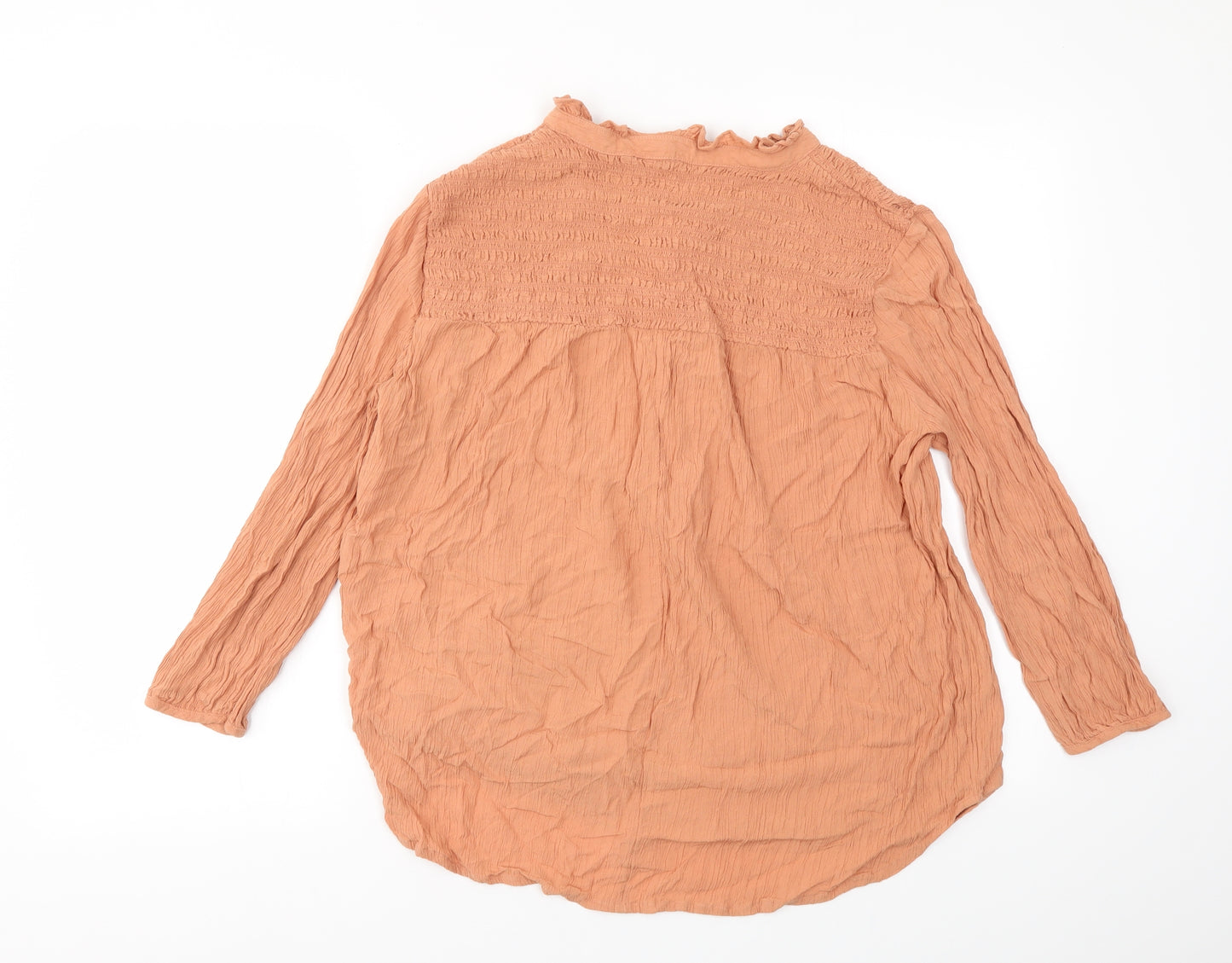 NEXT Womens Orange   Basic Blouse Size 14