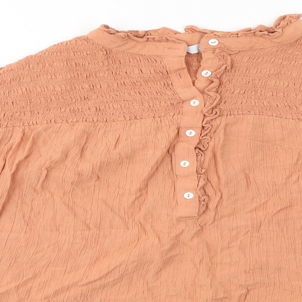 NEXT Womens Orange   Basic Blouse Size 14