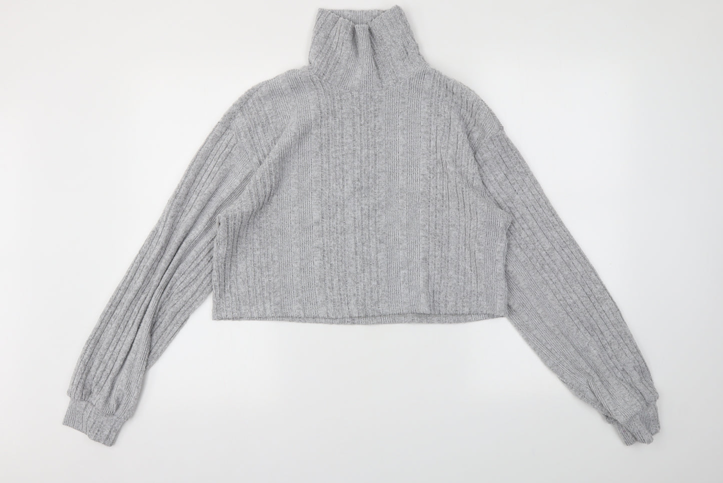 SheIn Womens Grey   Pullover Jumper Size L