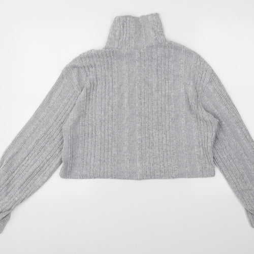 SheIn Womens Grey   Pullover Jumper Size L