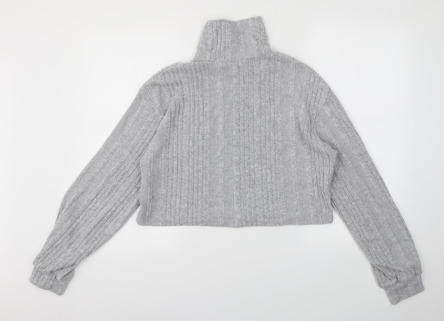 SheIn Womens Grey   Pullover Jumper Size L