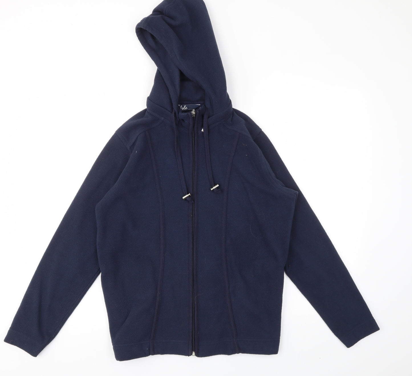 ISLE Womens Blue   Full Zip Jumper Size 10