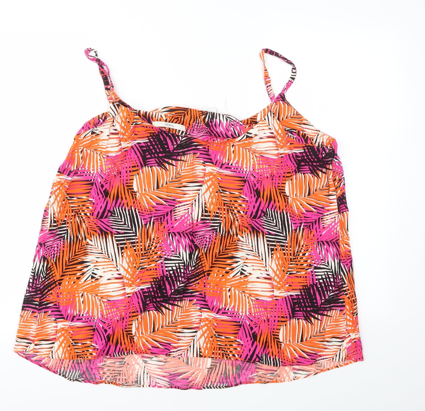 George Womens Multicoloured Floral  Basic T-Shirt Size 20