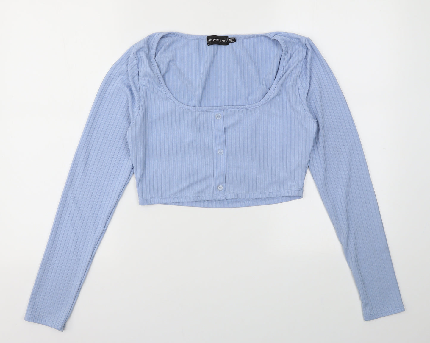 pretty little thing  Womens Blue   Basic T-Shirt Size 12