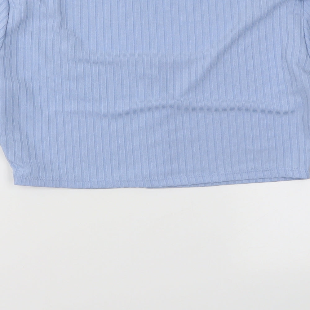pretty little thing  Womens Blue   Basic T-Shirt Size 12