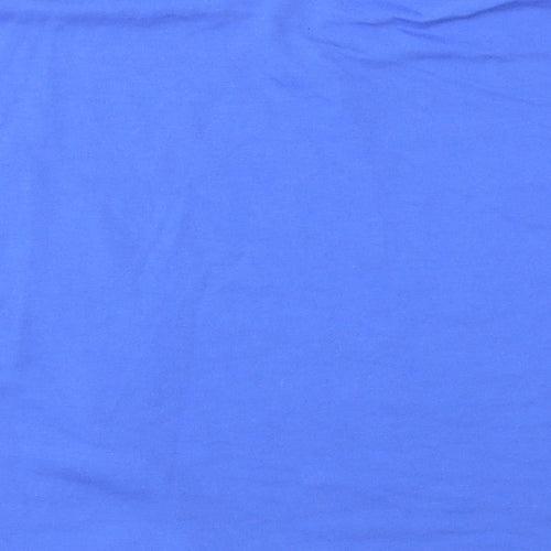 Missguided Womens Blue   Basic T-Shirt Size 10