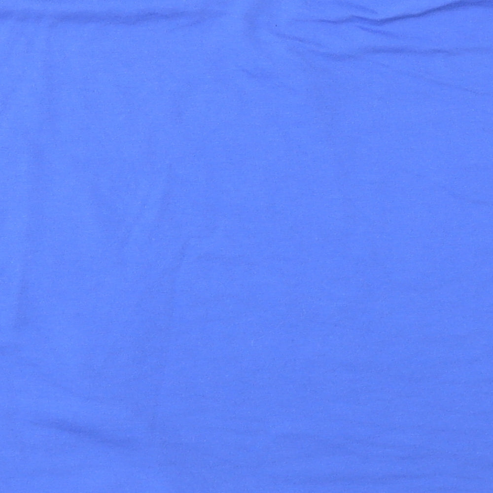 Missguided Womens Blue   Basic T-Shirt Size 10