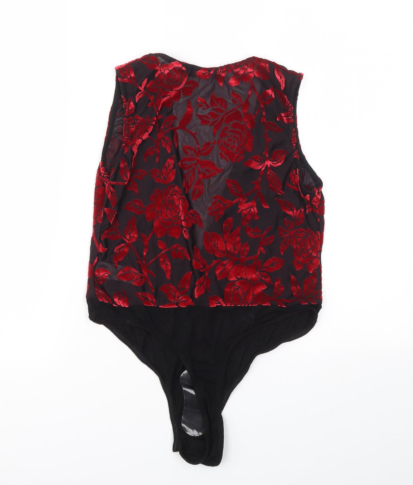 pretty little thing  Womens Multicoloured Floral  Bodysuit One-Piece Size 10