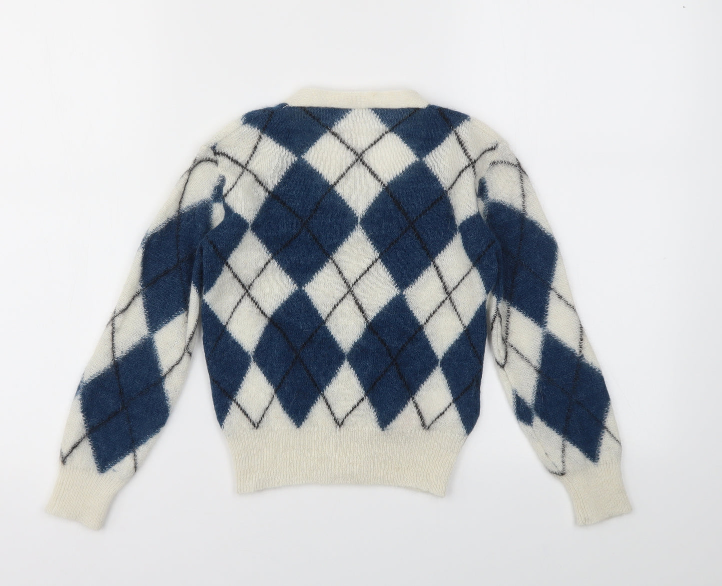 Marni Girls Multicoloured Geometric  Cardigan Jumper Size 6 Years