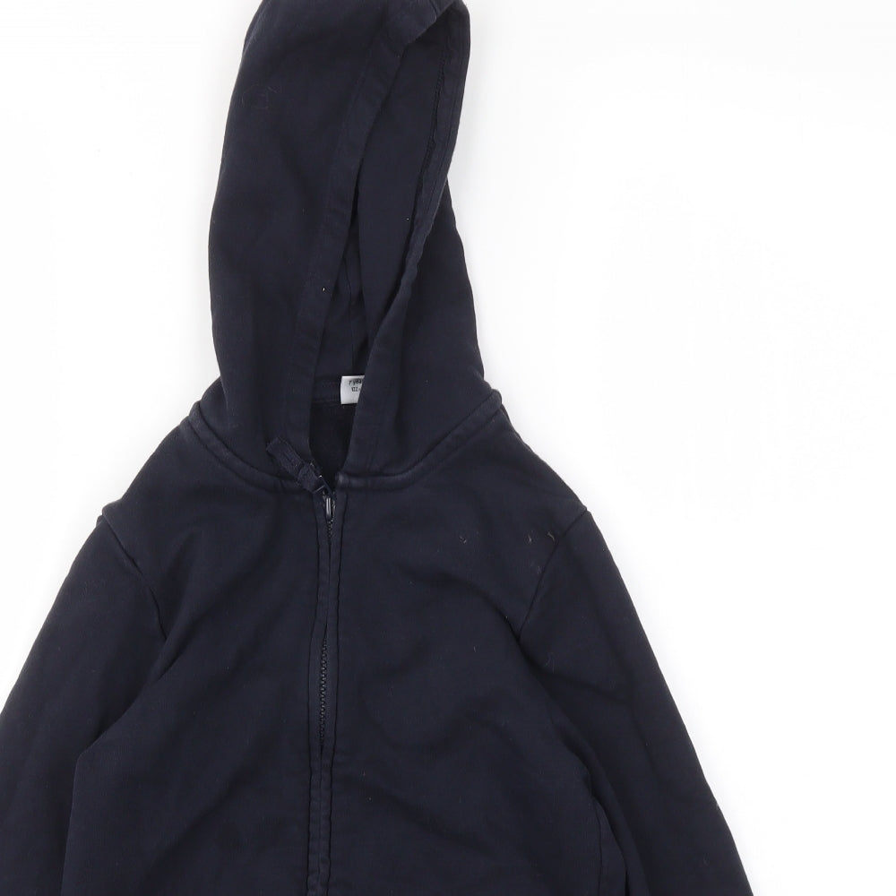 TU Girls Blue   Full Zip Jumper Size 7 Years