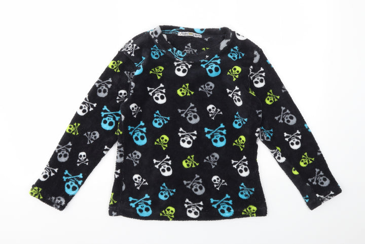 CHILL OUT Boys Multicoloured Geometric Pyjama Top Size 10-11 Years