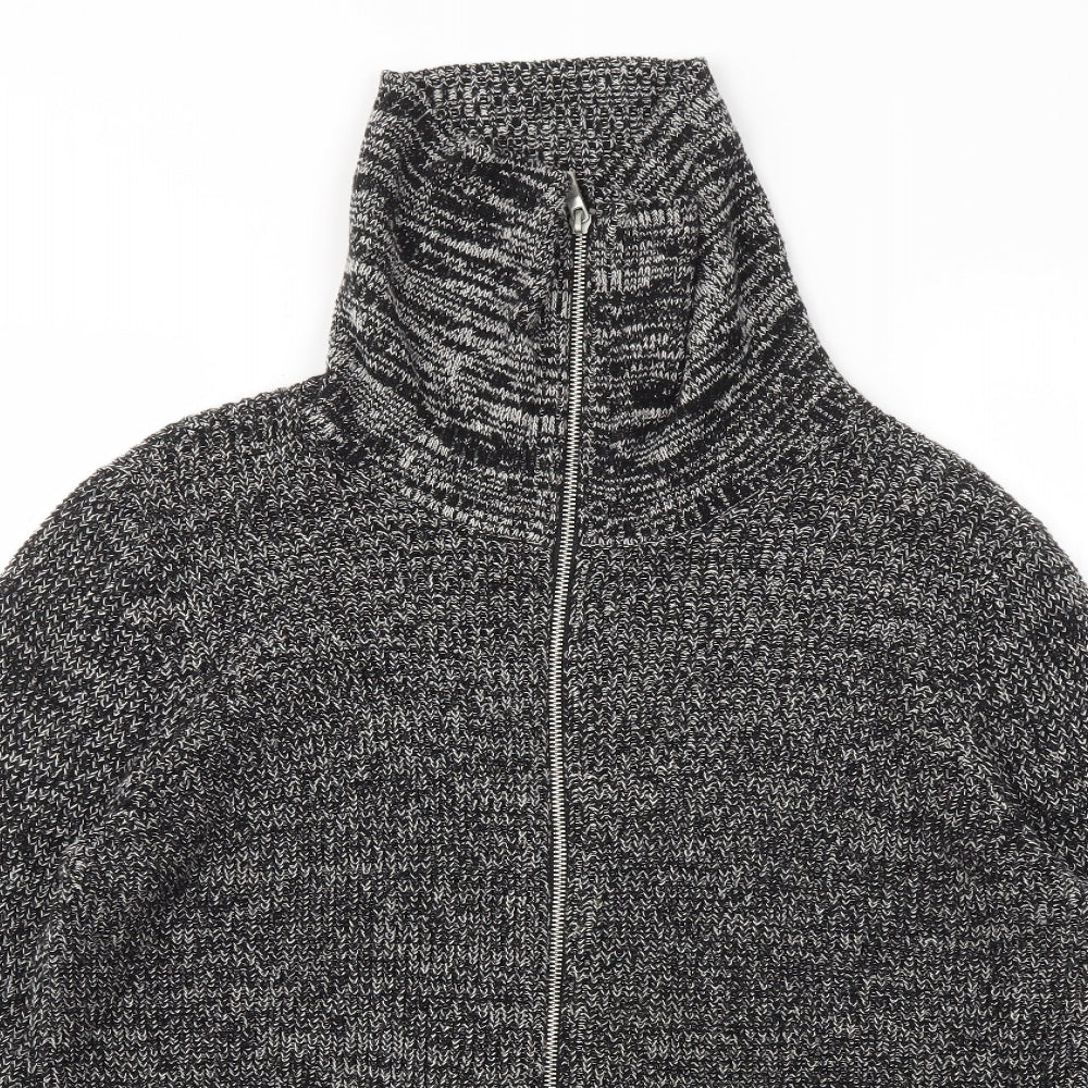 Matalan Mens Grey   Full Zip Sweatshirt Size M