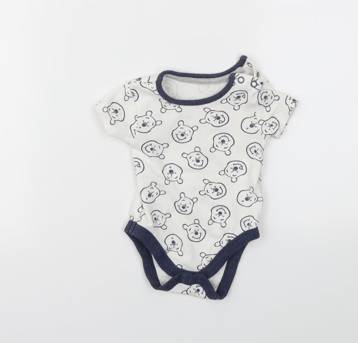 George  Multicoloured Animal Print  Babygrow One-Piece Size 0-3 Months
