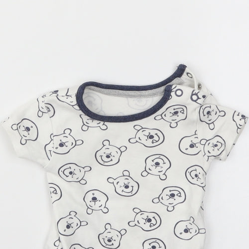 George  Multicoloured Animal Print  Babygrow One-Piece Size 0-3 Months