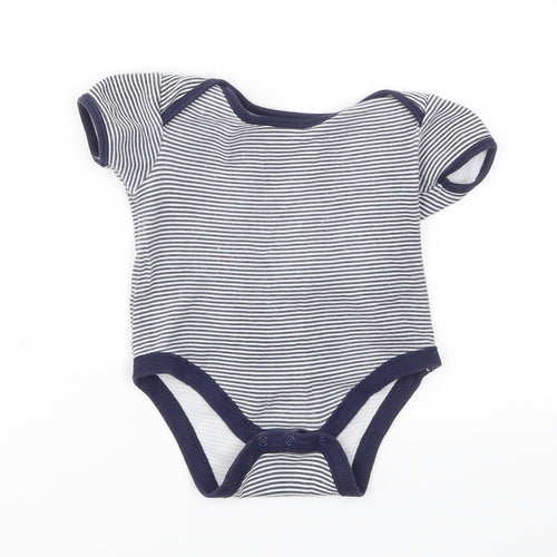 George Girls Multicoloured Striped  Babygrow One-Piece Size 6-9 Months