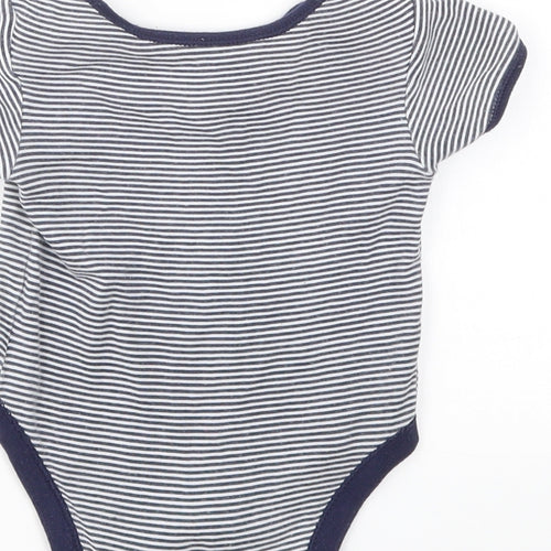 George Girls Multicoloured Striped  Babygrow One-Piece Size 6-9 Months