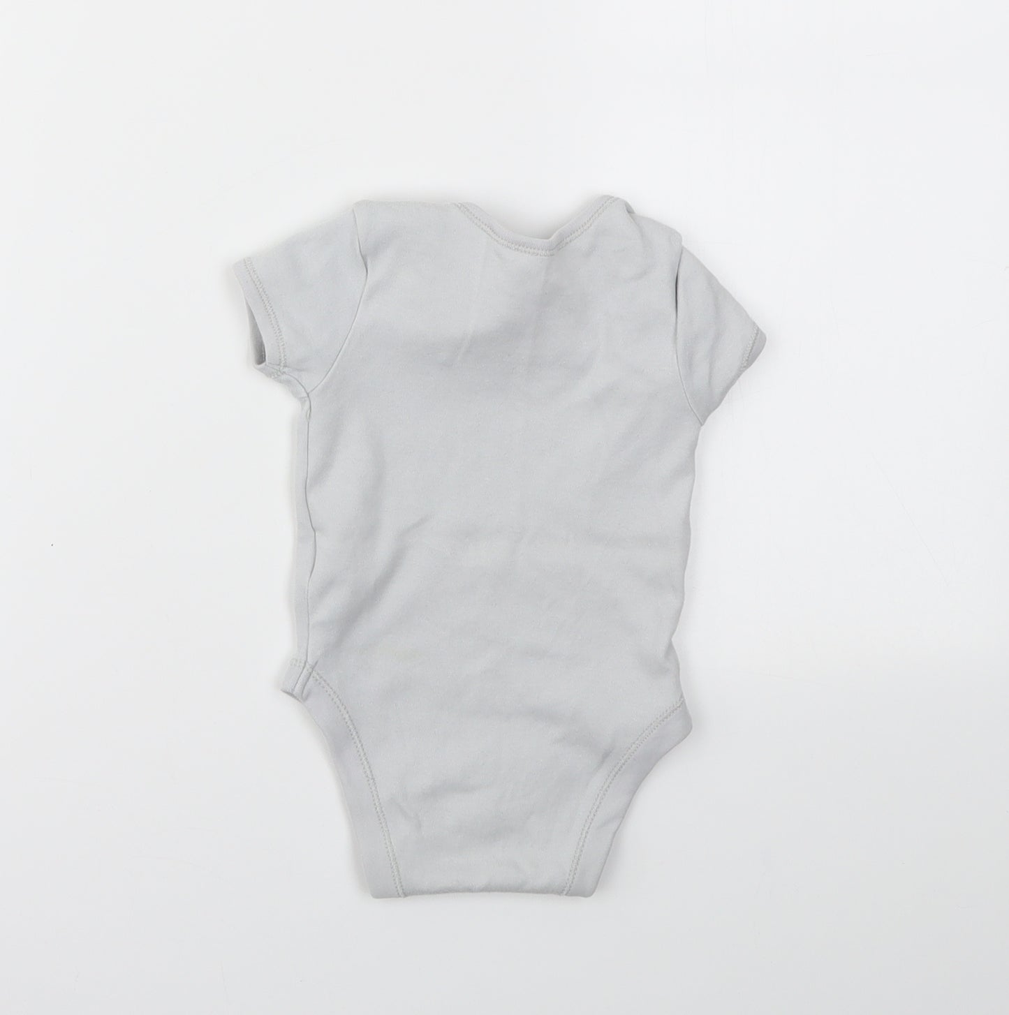 Primark Boys Grey   Babygrow One-Piece Size 6-9 Months