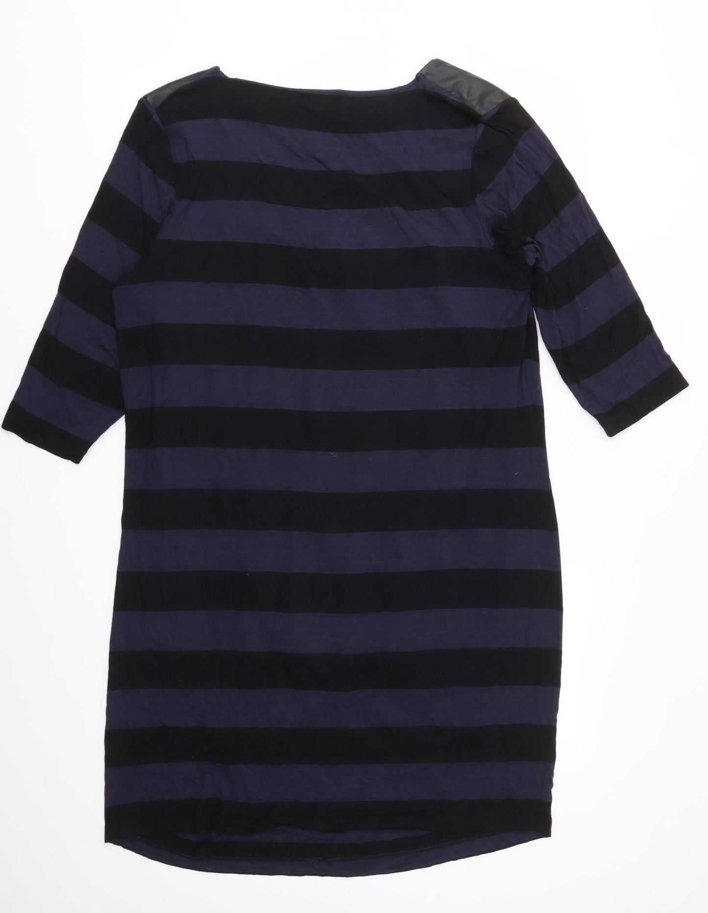 M&S Womens Multicoloured Striped  Fit & Flare  Size 22