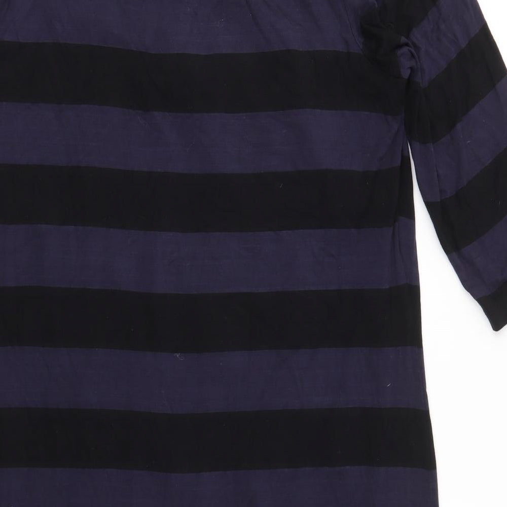 M&S Womens Multicoloured Striped  Fit & Flare  Size 22