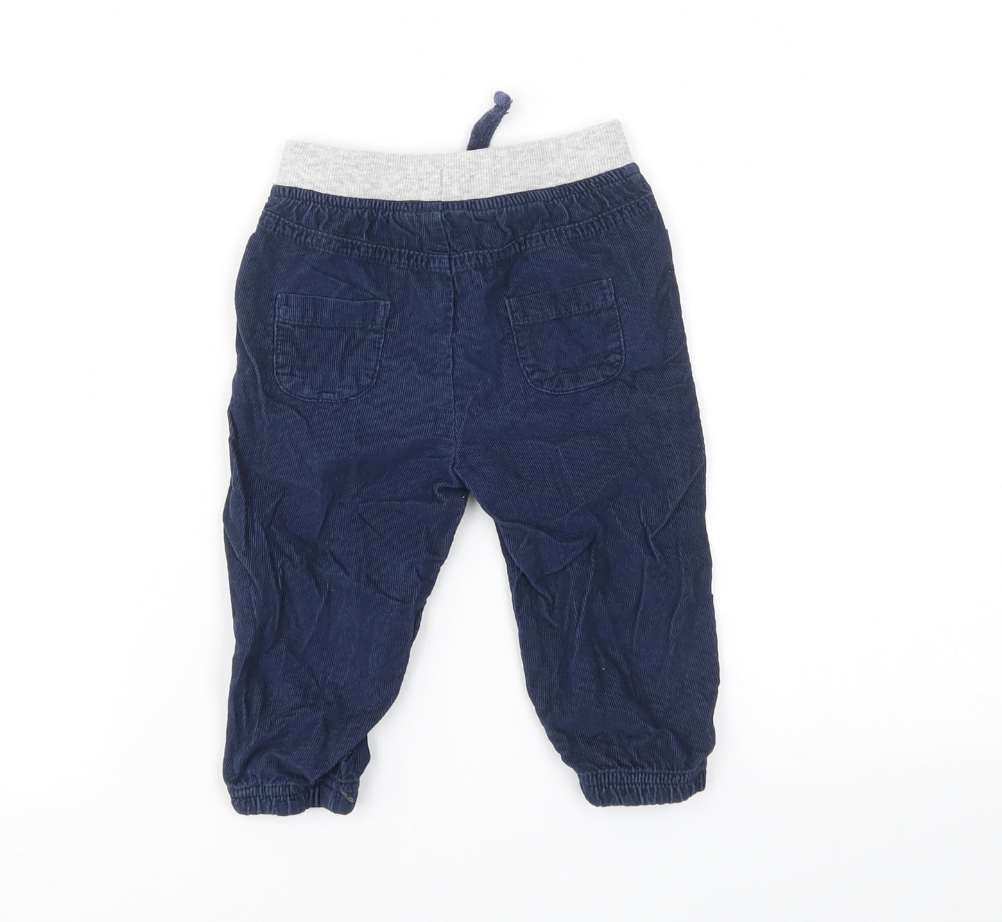 F&F Boys Blue   Capri Trousers Size 9-12 Months