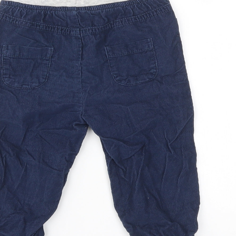 F&F Boys Blue   Capri Trousers Size 9-12 Months