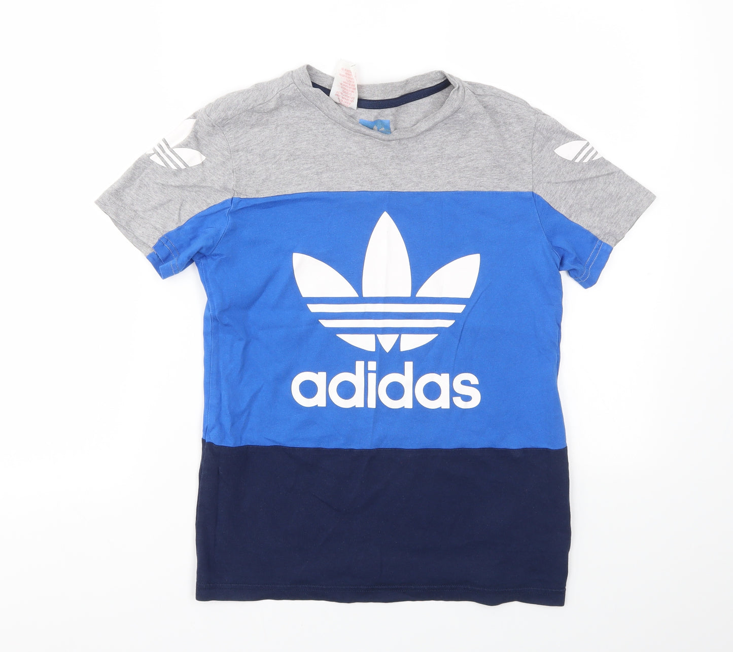 adidas Boys Blue   Basic T-Shirt Size 11-12 Years