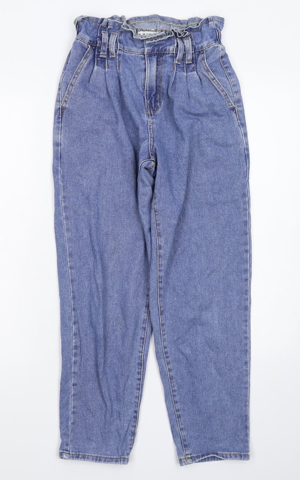 Denim & Co. Womens Blue  Denim Mom Jeans Size 6 L24 in