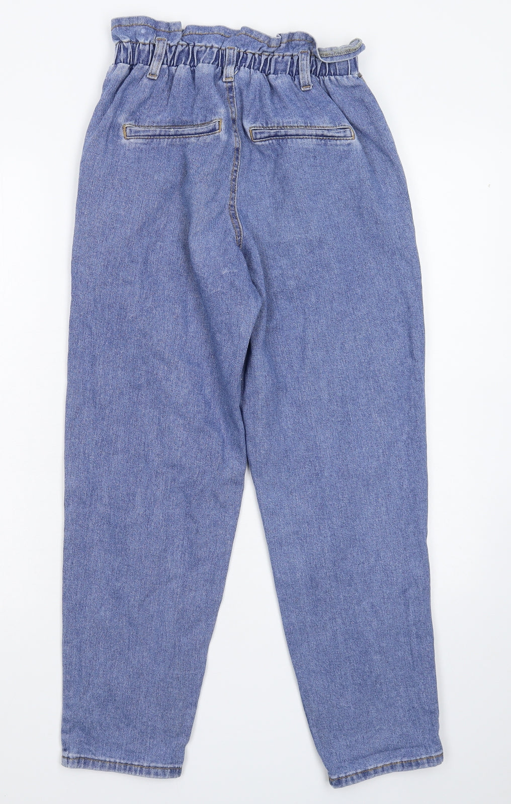 Denim & Co. Womens Blue  Denim Mom Jeans Size 6 L24 in