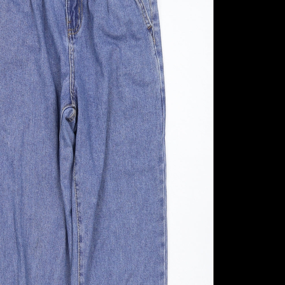 Denim & Co. Womens Blue  Denim Mom Jeans Size 6 L24 in