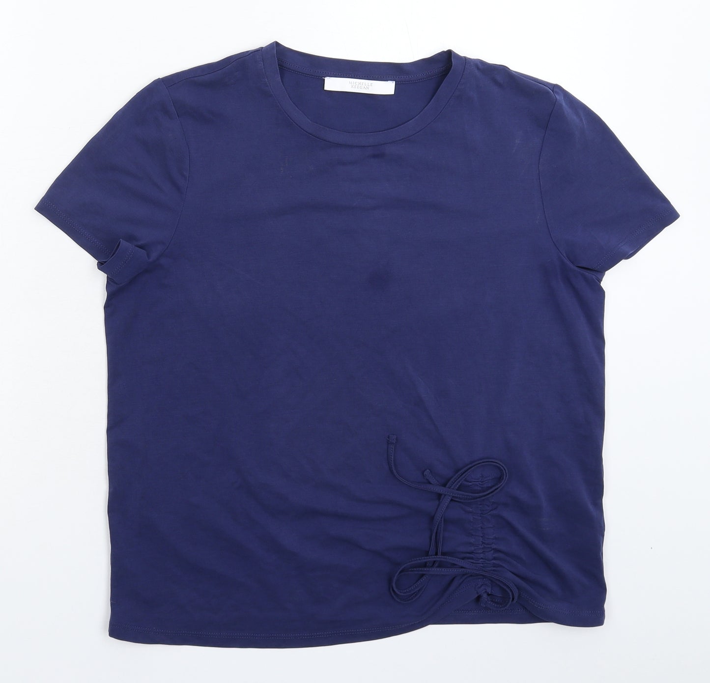 Michelle Keegan Womens Blue   Basic T-Shirt Size 12
