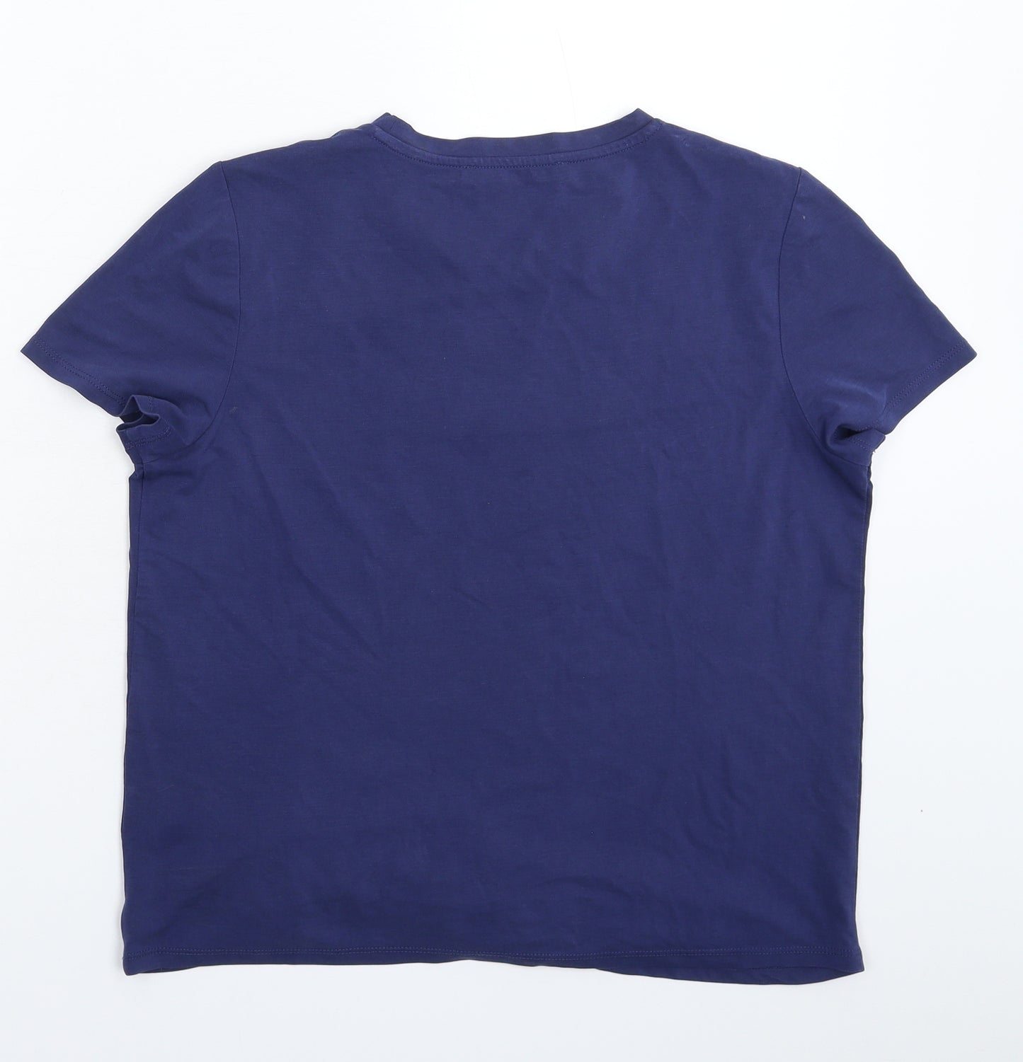 Michelle Keegan Womens Blue   Basic T-Shirt Size 12
