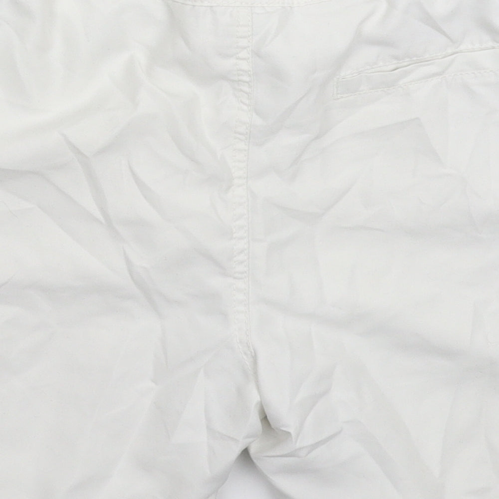 Superdry Mens White   Bermuda Shorts Size M