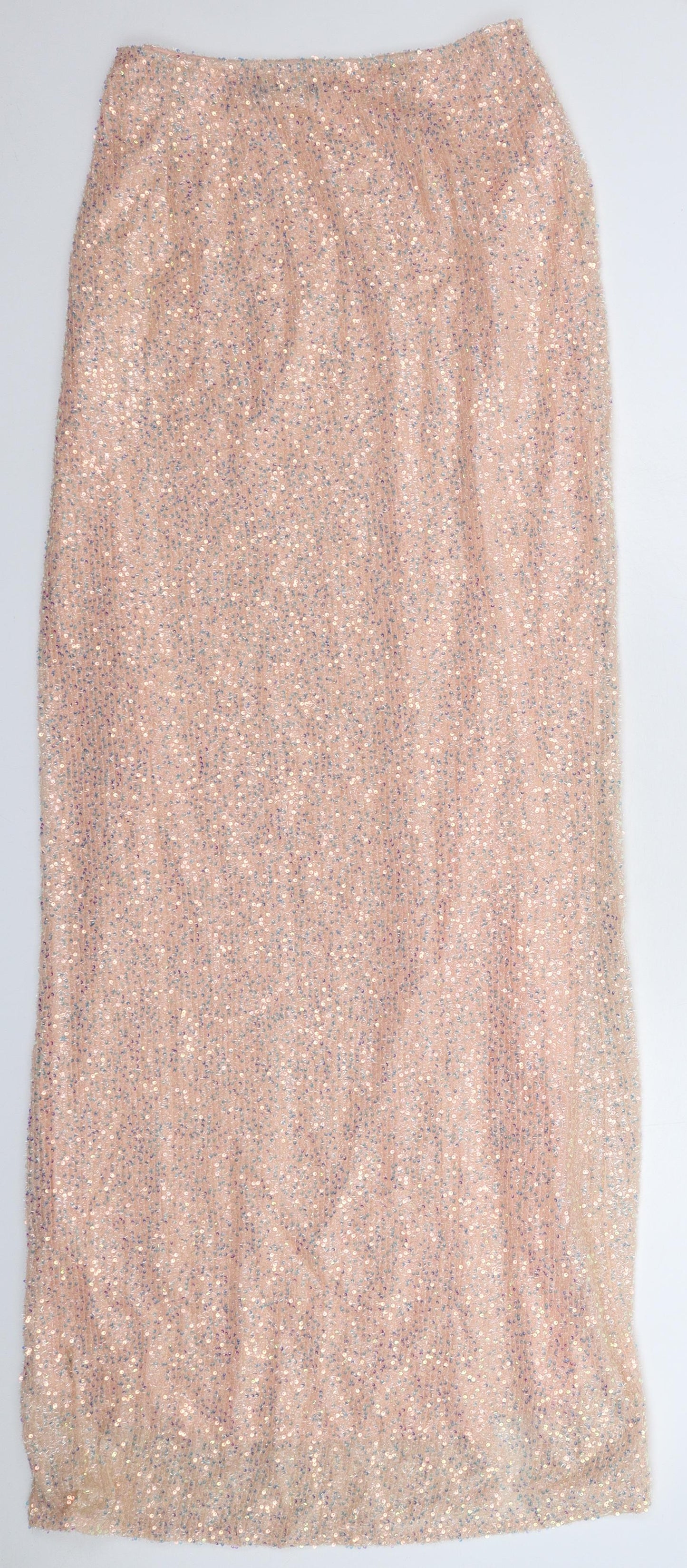 Boohoo Womens Beige   Maxi Skirt Size 12