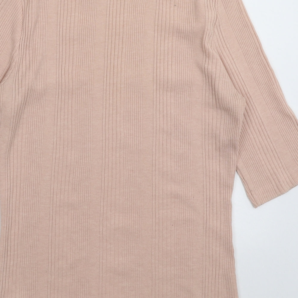New Look Womens Pink   Basic T-Shirt Size 14