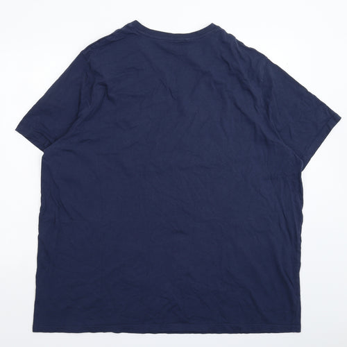 Jacamo Mens Blue    T-Shirt Size 3XL