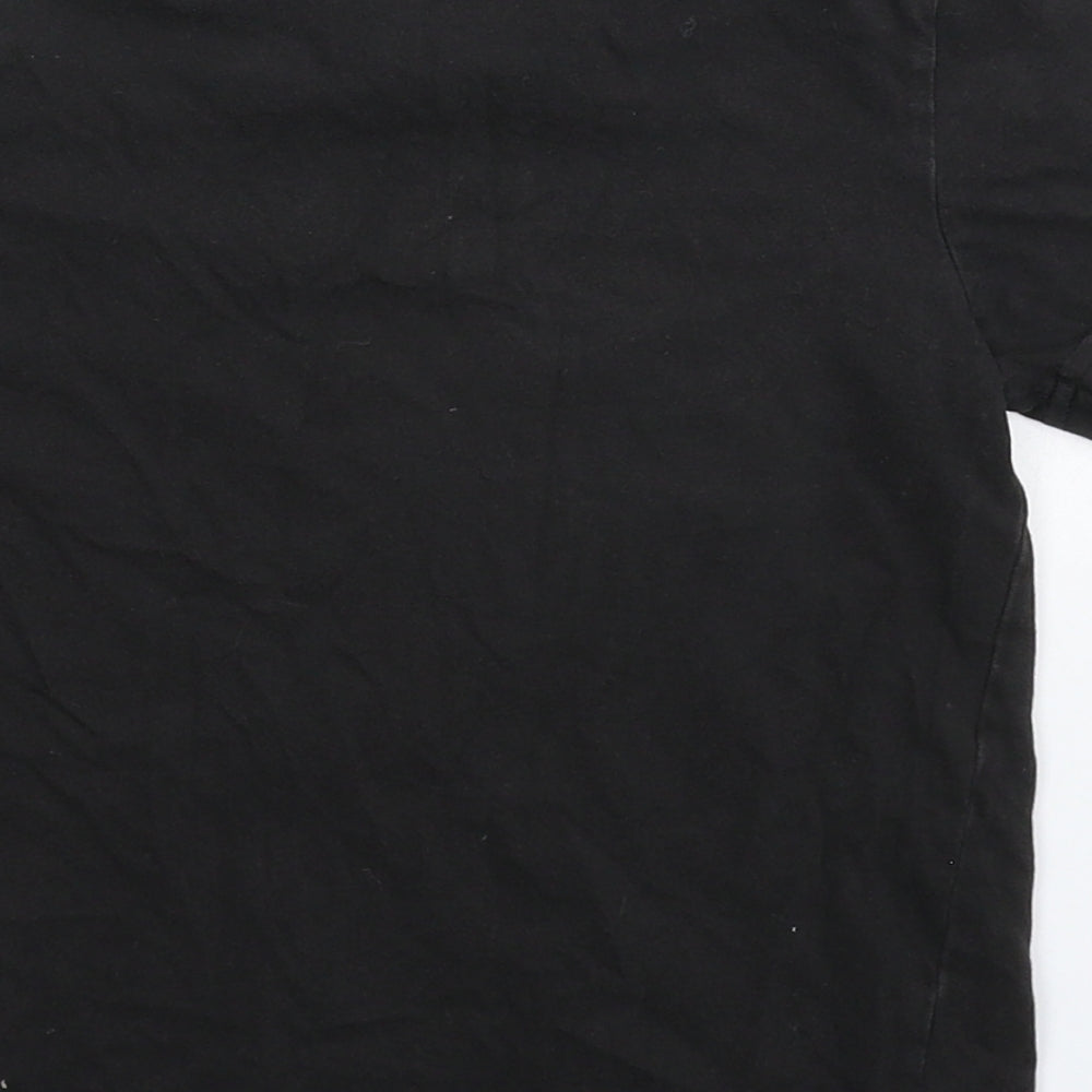 TU Boys Black   Basic T-Shirt Size 6 Years