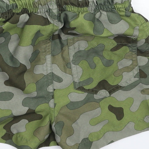 Nutmeg Boys Multicoloured Camouflage  Bermuda Shorts Size 3-4 Years